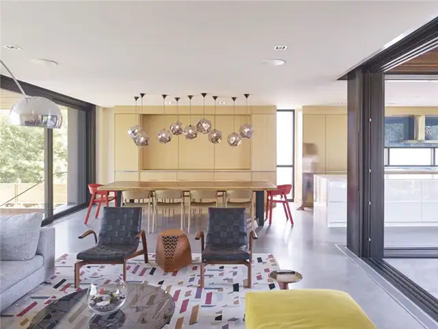 Новый дом Канада - Sturgess Architecture- гостиная