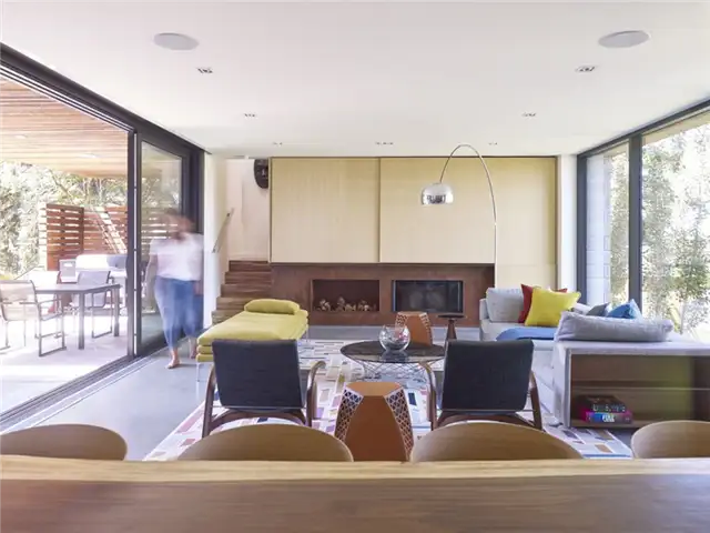 Новый дом Канада - Sturgess Architecture - камин