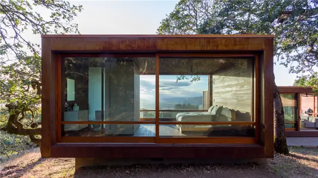 Терраса Surf House by Feldman Architecture с видом на океан