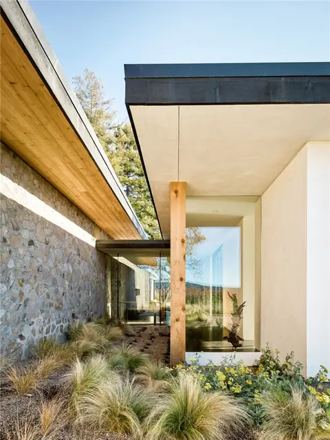 Терраса Surf House by Feldman Architecture с видом на океан