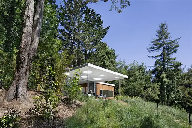 Терраса Surf House by Feldman Architecture с видом на океан