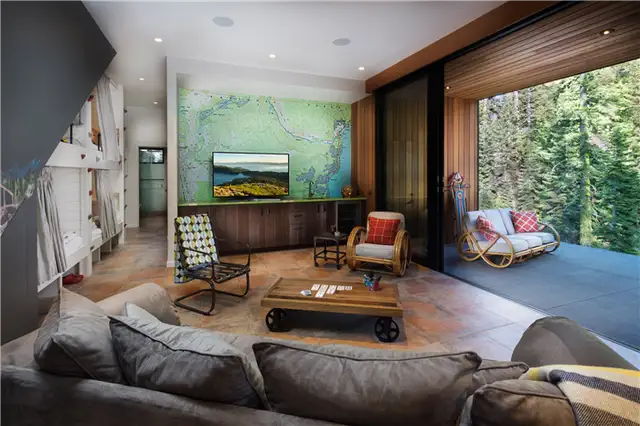 Терраса Surf House by Feldman Architecture с видом на океан