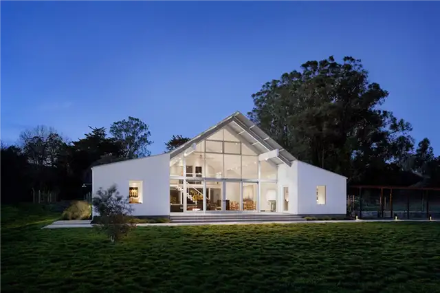 Терраса Surf House by Feldman Architecture с видом на океан