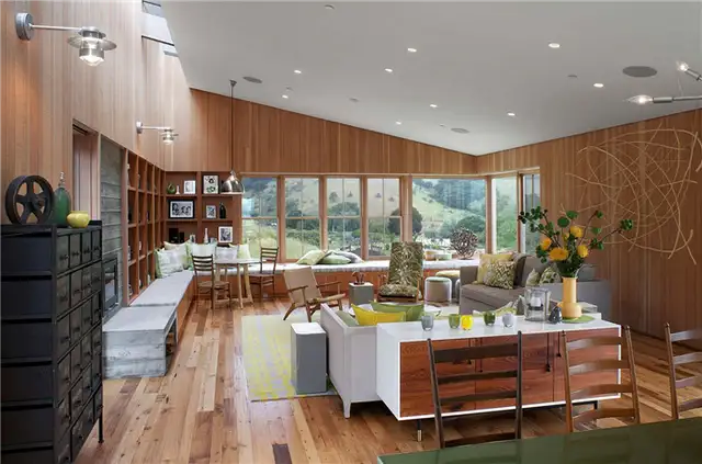 Терраса Surf House by Feldman Architecture с видом на океан