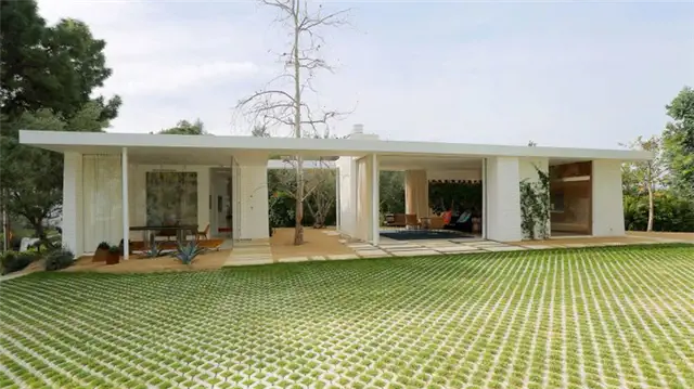 Терраса Surf House by Feldman Architecture с видом на океан