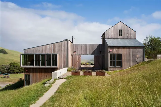 Терраса Surf House by Feldman Architecture с видом на океан