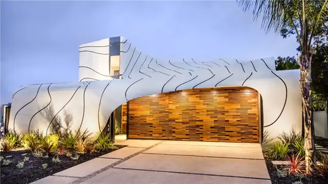 Терраса Surf House by Feldman Architecture с видом на океан