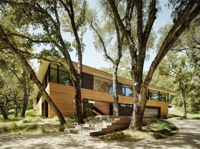 Терраса Surf House by Feldman Architecture с видом на океан