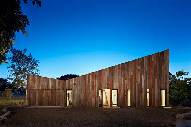 Терраса Surf House by Feldman Architecture с видом на океан