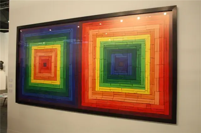 The Color Whee - искусство в рамке