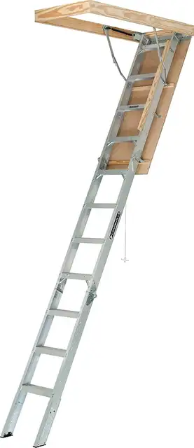 Алюминиевая чердачная лестница Louisville Ladder AA2210 Elite