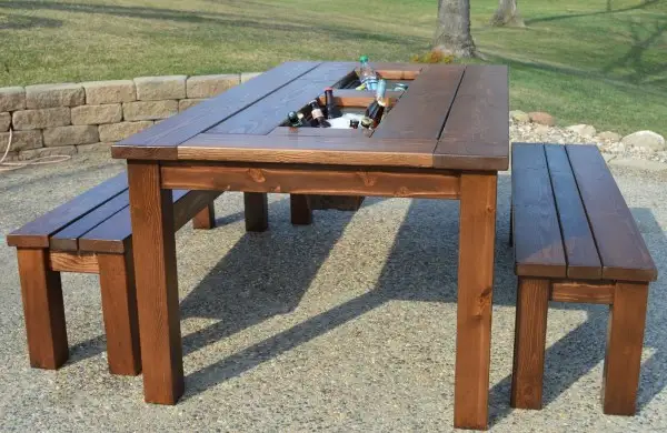 ледяной барный стол diy