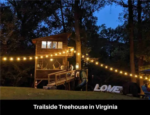 Trailside Treehouse в Вирджинии