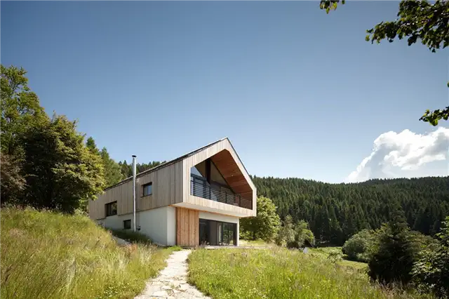 Spado Architects Двускатная крыша