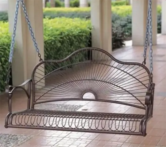 International Caravan Sun Ray Porch Swing