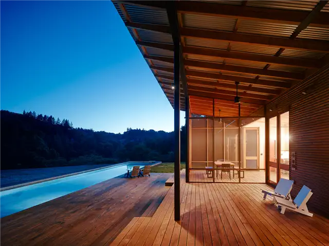 Camp Baird Off Grid - Malcolm Davis Architecture Бассейн