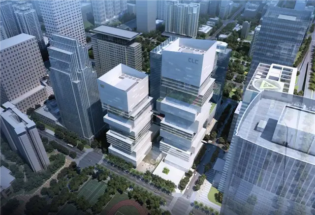 Архитектура конкурсного предложения CDB Tower и Minsheng Financial Tower
