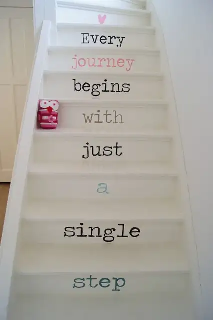 trapsticker-every-journey-meerkleurig