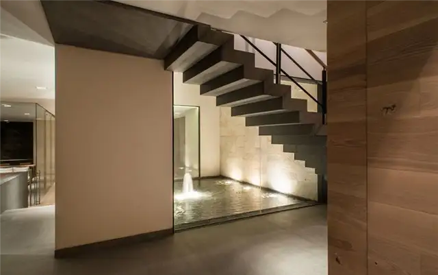water-feature-under-stairs