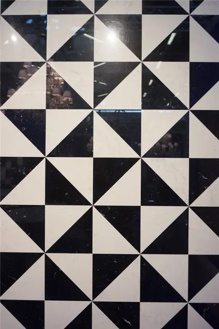 Плитка для ванной Bisazza геометрический дизайн треугольник