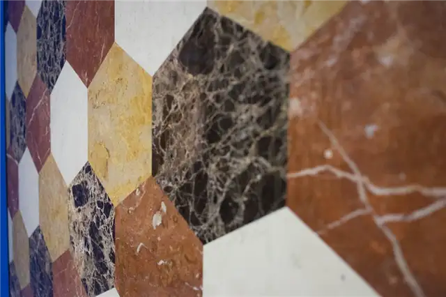 Мозаика для ванной Bisazza соты несколько стилей