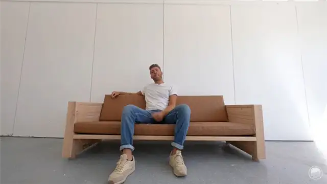 Современный каркас дивана из 2x4