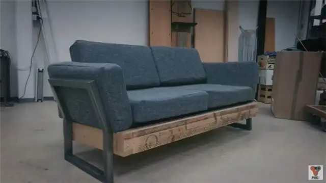 Промышленный диван DIY (своими руками)