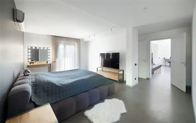 Petit Chateau, роскошное лыжное шале в Куршевеле - спальня в деревенском стиле
