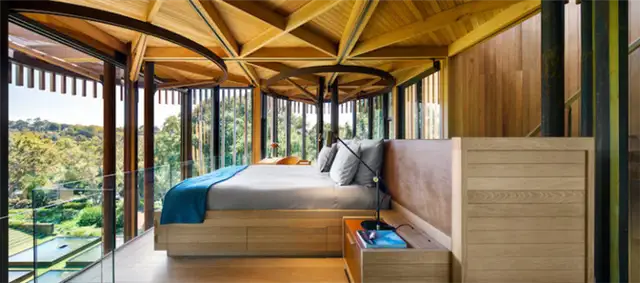 Современная спальня Iniala Beach House от A-cero
