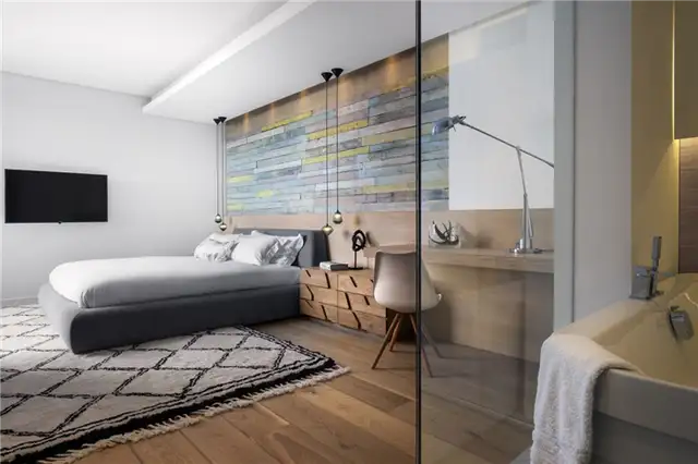 Дом на природе от Design Raum - Спальня с прекрасным видом