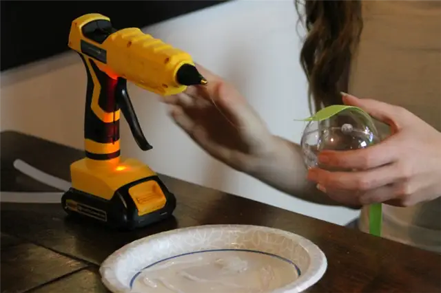 Mellif High Temp Hot Glue Gun Compatible w/ Dewalt Batterie