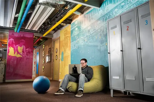 the-google-office-in-budapest-pouf-pillows