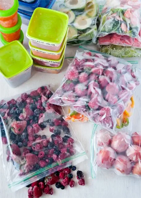 замораживание продуктов