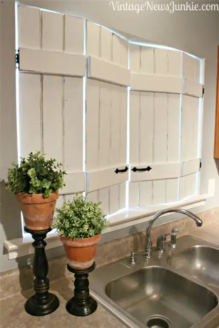 diy-kitchen-white-wooden-shutters