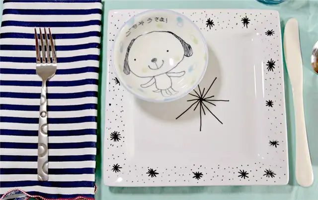 DIY (своими руками)-Baked-Sharpie-Plates-Finish1