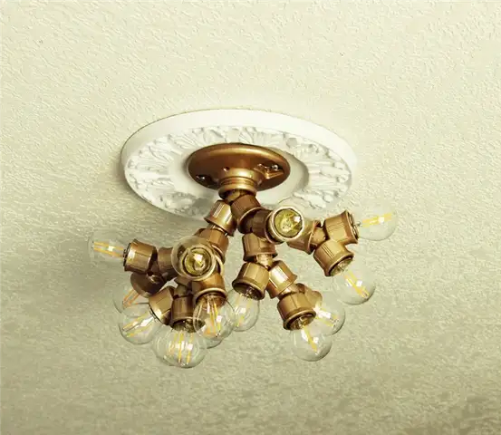 DIY (своими руками)-Branch-Ceiling-Branc h-Light