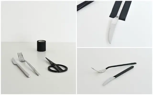Поделки к Хэллоуину из ленты Washi tape - Cutlary