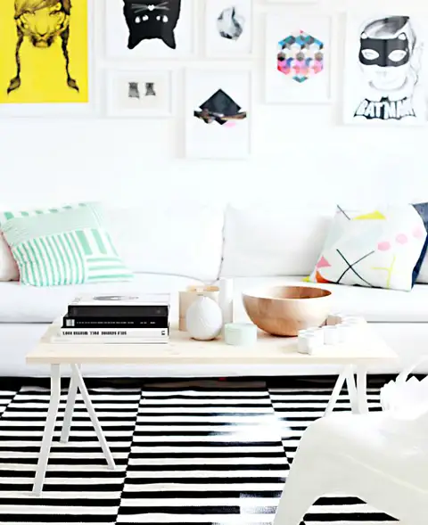 diy ikea hack журнальный столик