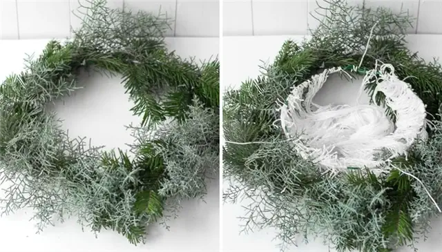 Рождественская люстра DIY (своими руками) - украсьте круг