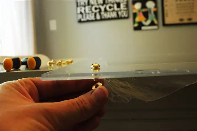 DIY (своими руками) Faux Lucite Frame Screw