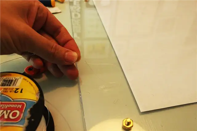 DIY (своими руками) Faux Lucite Frame Гвоздь