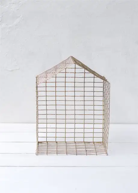 DIY (своими руками) Brass Shaped House Дайте ему высохнуть