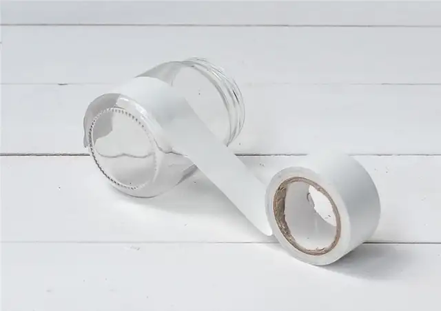 Держатель свечи из шерсти DIY (своими руками) Двойная лента