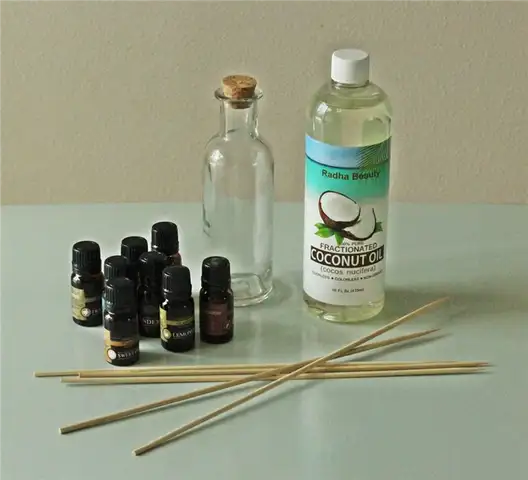 DIY (своими руками) Oil Reed Diffuser Материалы