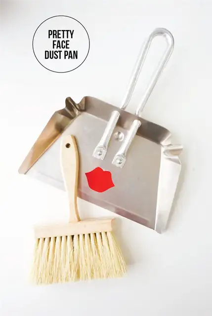 Pretty Face Dustpan DIY (своими руками)
