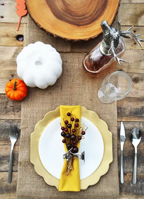DIY (своими руками) осенний пейзаж дизайн