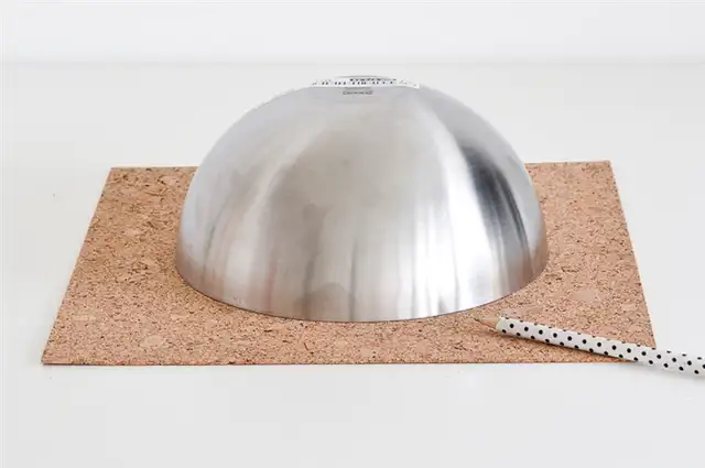 DIY (своими руками) Cosmic Trend Inspired Mousepad - чаша на пробке