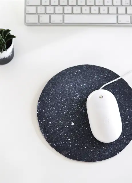 DIY (своими руками) Cosmic Trend Inspired Mousepad Craft