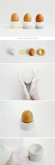 Чашки для пасхальных яиц