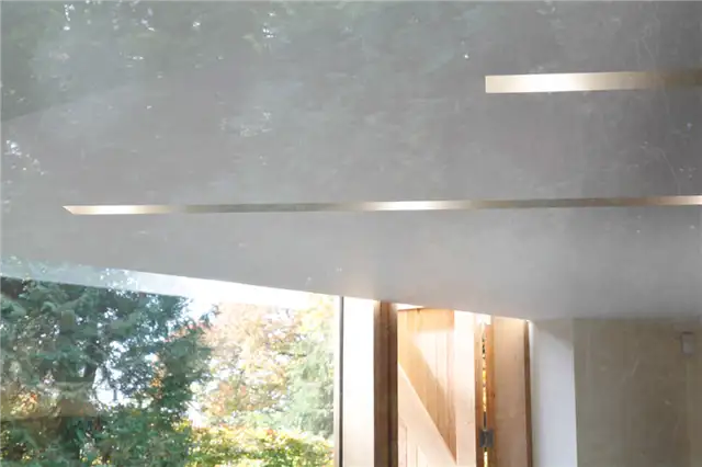Консольная застекленная пристройка от Stephen Marshall Architects - потолок